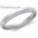 3mm Knife Edge Woman's wedding ring.