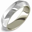 4mm Man's Knife edge wedding ring