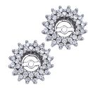 Diamond earring Jacket 0.70 carats