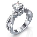 Diamond engagement ring 0.6 carat