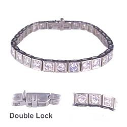 Picture of 4.65Cts I VS2 Round diamonds tennis bracelet