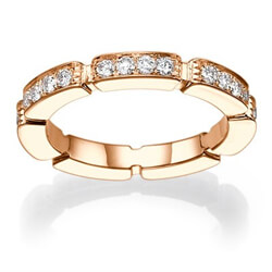 Picture of Designers wedding or anniversary band. 0.60 ct