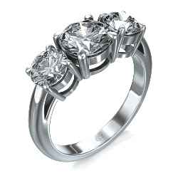 Picture of diamonds ring. Imagen del anillo de diamantes