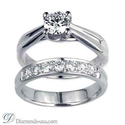 Picture of diamonds ring. Imagen del anillo de diamantes