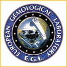 Logotipo del laboratorio de diamantes de EGL
