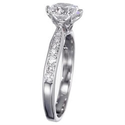 Picture of Designers prongs head engagement ring