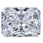 Corte radiante de diamante, suelto