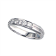 Picture of Grooved Wedding ring, 3.7mm, 0.26 carat diamonds