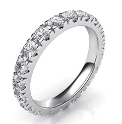 Picture of 2.7mm eternity band, 1.50 carats