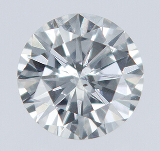 Picture of 0.20 carat round natural diamond H SI1 very good cut