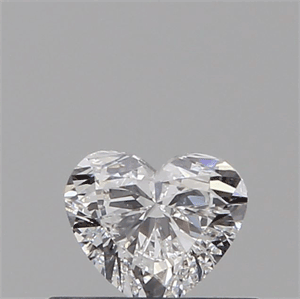 0.30 Carats, HEART Diamond with  Cut, E Color, VVS2 Clarity and Certified by GIA