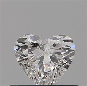 0.31 Carats, HEART Diamond with  Cut, E Color, VVS1 Clarity and Certified by GIA