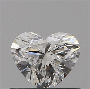 0.40 Carats, HEART Diamond with  Cut, G Color, SI1 Clarity and Certified by GIA