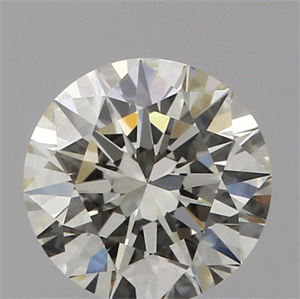 0.70 Carats, ROUND Diamond with Excellent Cut, K Color, VS1 Clarity and Certified by GIA