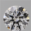 0.70 Carats, ROUND Diamond with Excellent Cut, E Color, SI1 Clarity and Certified by GIA