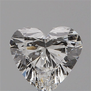 0.36 Carats, HEART Diamond with  Cut, F Color, VS2 Clarity and Certified by GIA