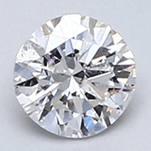 Picture of 0.26 carat, Round diamond E color SI1, Very Good Cut and certified by EGS/EGL