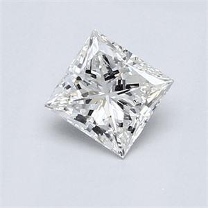 0.61 carat Princess  Natural diamond F VS1