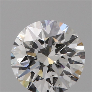 0.70 Carats, ROUND Diamond with Very Good Cut, F Color, I1 Clarity and Certified by GIA