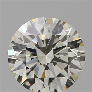 0.80 Carats, ROUND Diamond with Excellent Cut, L Color, SI1 Clarity and Certified by GIA