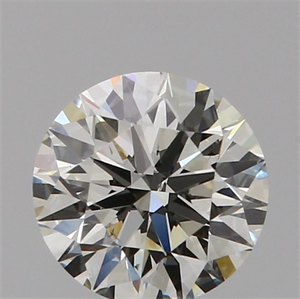 Picture of 0.70 Carats, ROUND Diamond with Excellent Cut, J Color, SI1 Clarity and Certified by GIA
