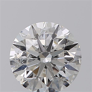 0.70 Carats, ROUND Diamond with Very Good Cut, G Color, I1 Clarity and Certified by GIA