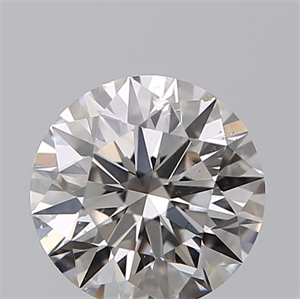 0.70 Carats, ROUND Diamond with Excellent Cut, J Color, SI1 Clarity and Certified by GIA