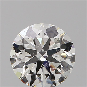 0.70 Carats, ROUND Diamond with Very Good Cut, I Color, SI2 Clarity and Certified by GIA