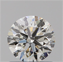 0.70 Carats, ROUND Diamond with Excellent Cut, I Color, VS2 Clarity and Certified by GIA