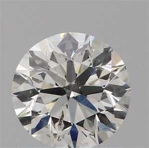 0.70 Carats, ROUND Diamond with Very Good Cut, J Color, SI1 Clarity and Certified by GIA