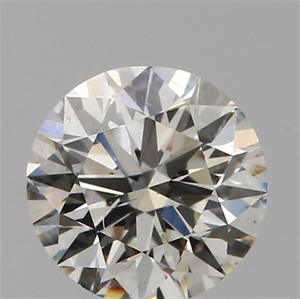 0.70 Carats, ROUND Diamond with Excellent Cut, K Color, SI1 Clarity and Certified by GIA