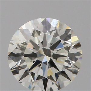 0.71 Carats, ROUND Diamond with Excellent Cut, L Color, VS2 Clarity and Certified by GIA