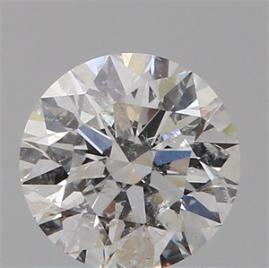 Picture of 0.76 Carats, ROUND Diamond with Excellent Cut, G Color, I2 Clarity and Certified by GIA