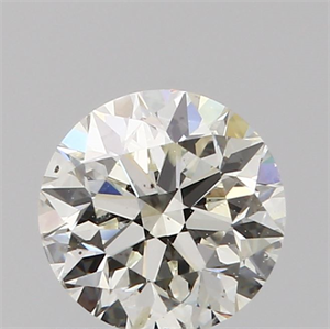 0.70 Carats, ROUND Diamond with Very Good Cut, J Color, SI2 Clarity and Certified by GIA