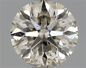 0.79 Carats, Round Diamond with Excellent Cut, H Color, SI2 Clarity and Certified by EGL