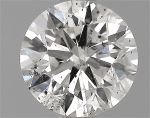 0.74 Carats, Round Diamond with Excellent Cut, E Color, SI2 Clarity and Certified by EGL