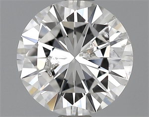 0.75 Carats, Round Diamond with Very Good Cut, D Color, SI2 Clarity and Certified by EGL