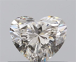 0.51 Carats, Heart K Color, VS1 Clarity and Certified by GIA