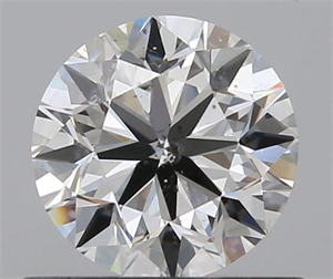 0.70 Carats, Round with Very Good Cut, G Color, SI2 Clarity and Certified by GIA