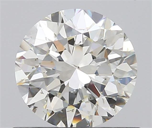Picture of 0.70 Carats, Round with Very Good Cut, J Color, SI1 Clarity and Certified by GIA