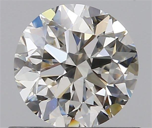 0.70 Carats, Round with Very Good Cut, J Color, VS1 Clarity and Certified by GIA