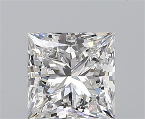0.70 Carats, Princess F Color, VS1 Clarity and Certified by GIA