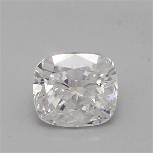 Lab Created Diamond 0.31 Carats, Cushion with  Cut, E Color, SI1 Clarity and Certified by IGI