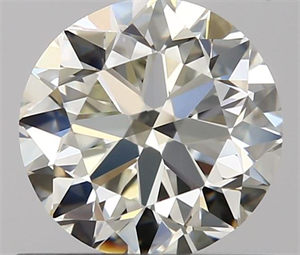0.80 Carats, Round with Very Good Cut, L Color, VVS2 Clarity and Certified by GIA