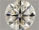 0.70 Carats, Round with Very Good Cut, M Color, SI1 Clarity and Certified by GIA