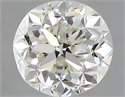 1.00 Carats, Round with Fair Cut, K Color, VS2 Clarity and Certified by GIA