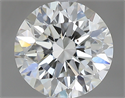 0.80 Carats, Round with Very Good Cut, I Color, VS2 Clarity and Certified by GIA