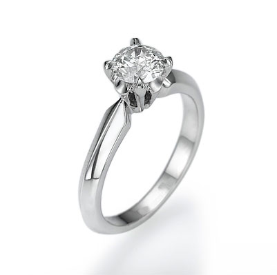 1.51 Carats, Princess, Engagement ring with side stones settings