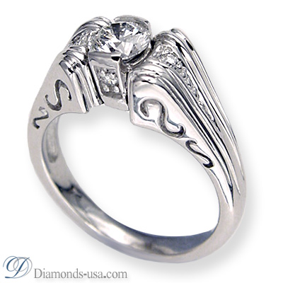 Estate diamond engagement ring replica Estate diamond engagement ring replica