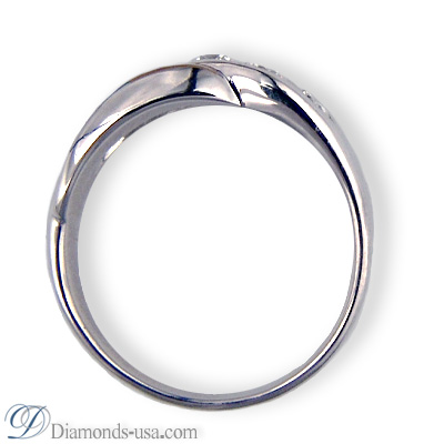 1 carat five diamonds man diamond ring